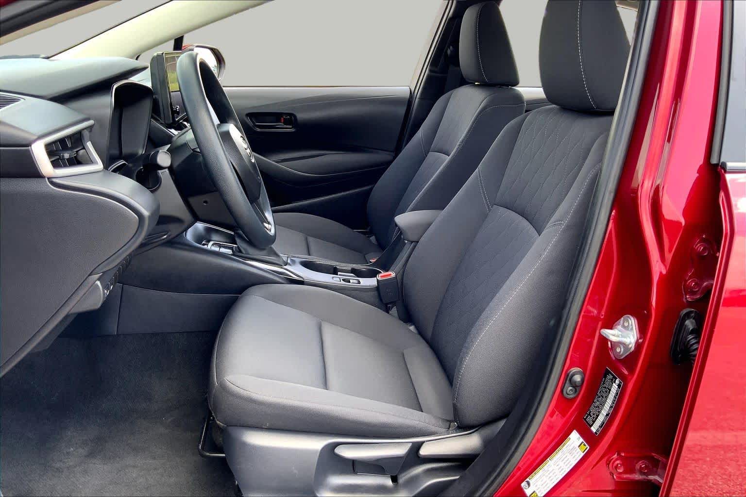 2025 Toyota Corolla LE Ruby Flare Pearl at Group 1 Toyota Southwest