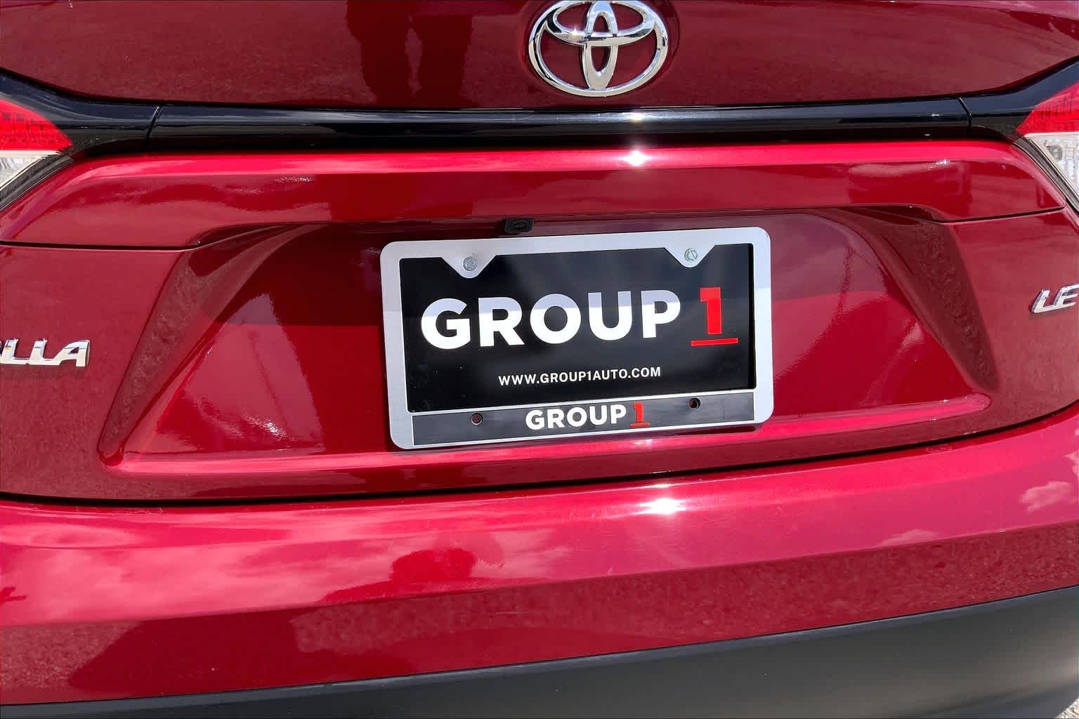 2025 Toyota Corolla LE Ruby Flare Pearl at Group 1 Toyota Southwest
