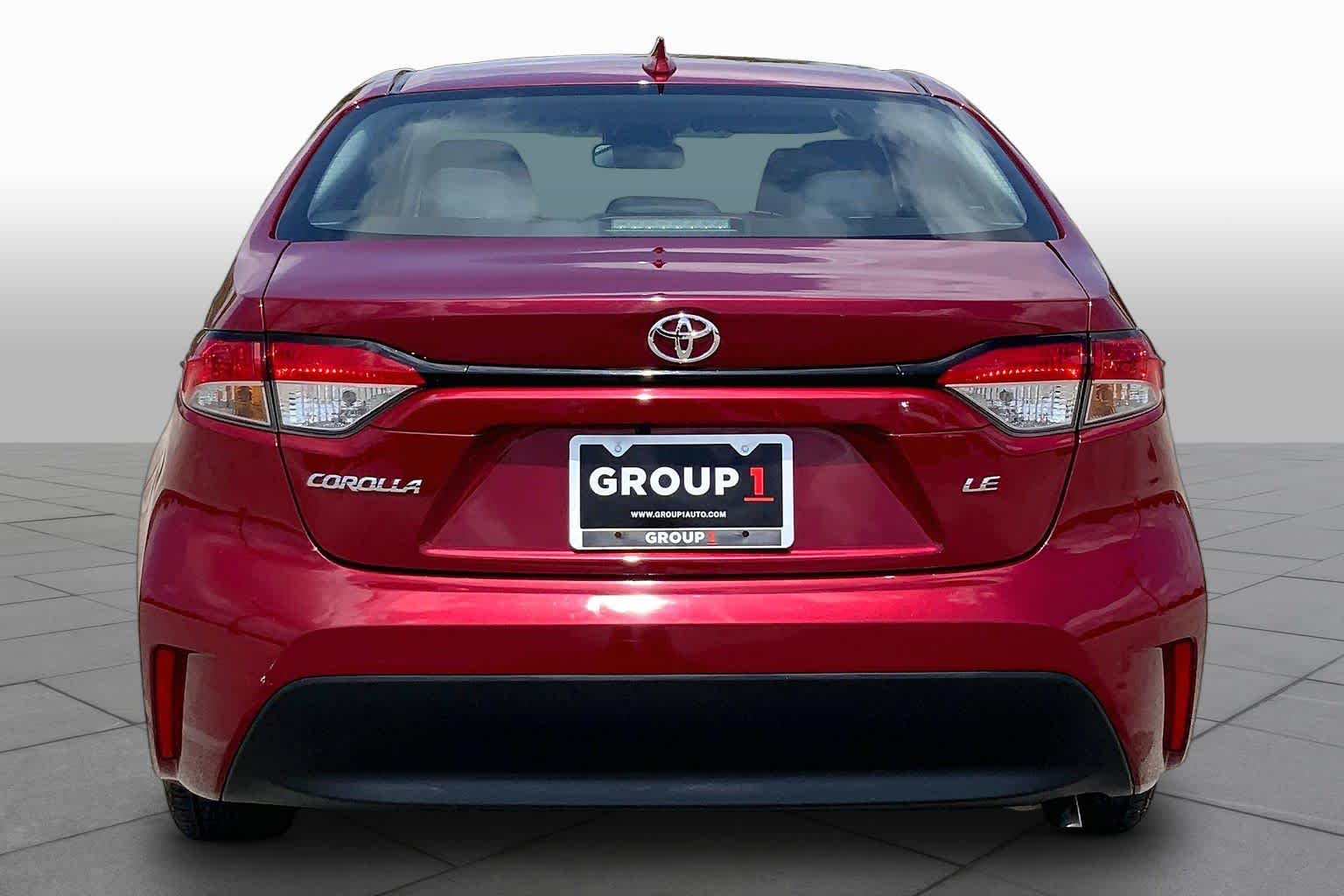 2025 Toyota Corolla LE Ruby Flare Pearl at Group 1 Toyota Southwest