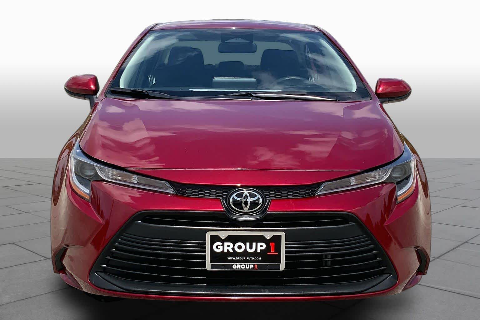 2025 Toyota Corolla LE Ruby Flare Pearl at Group 1 Toyota Southwest