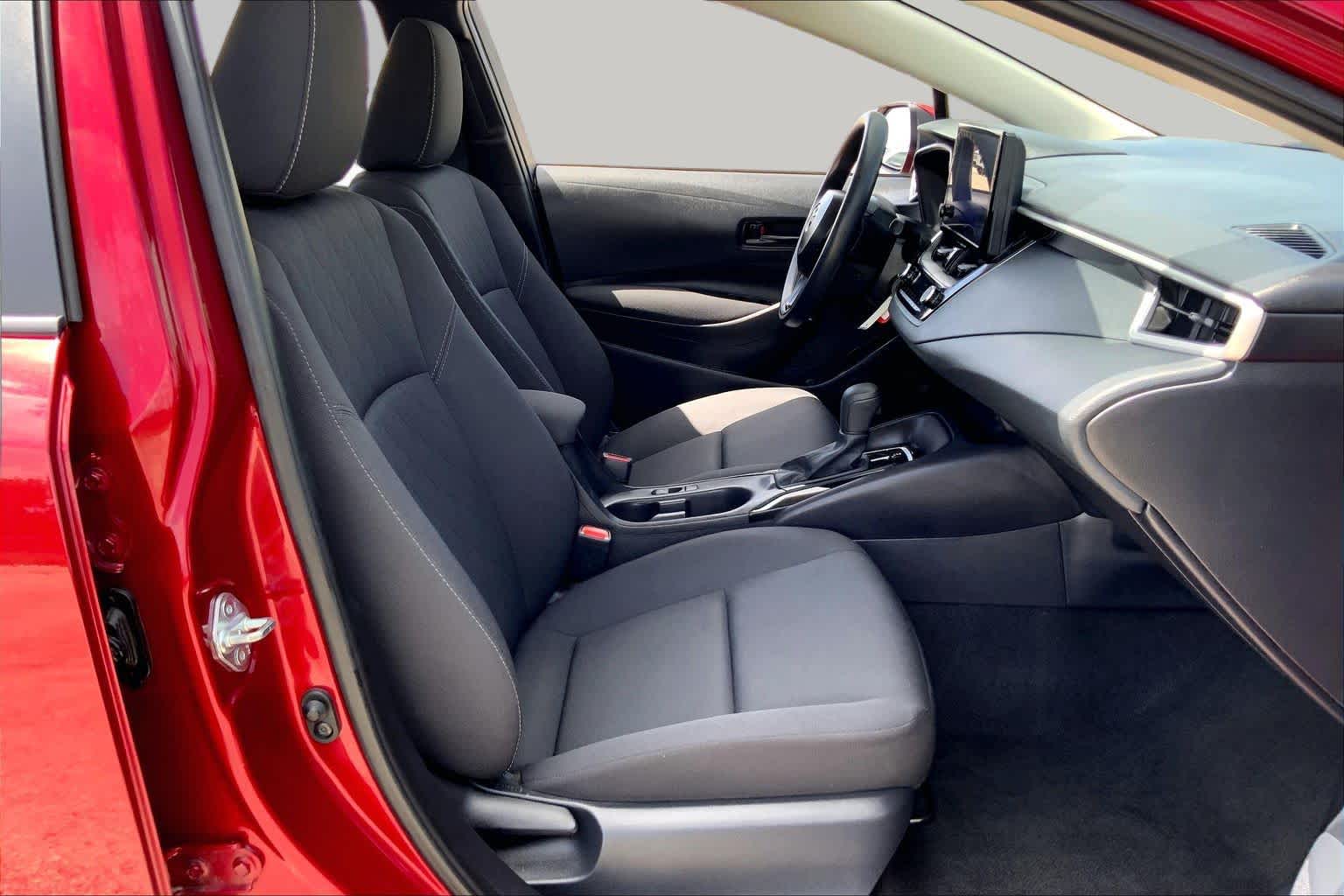 2025 Toyota Corolla LE Ruby Flare Pearl at Group 1 Toyota Southwest