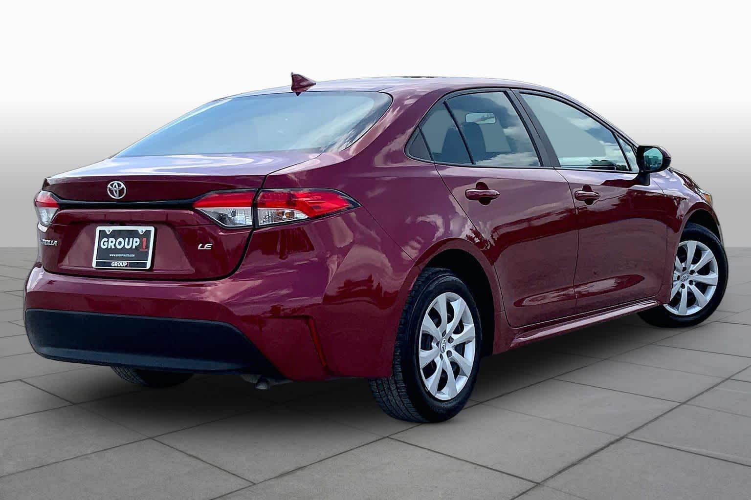 2024 Toyota Corolla LE Ruby Flare Pearl at Group 1 Toyota Southwest