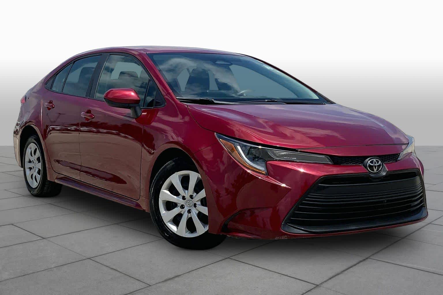 2024 Toyota Corolla LE Ruby Flare Pearl at Group 1 Toyota Southwest