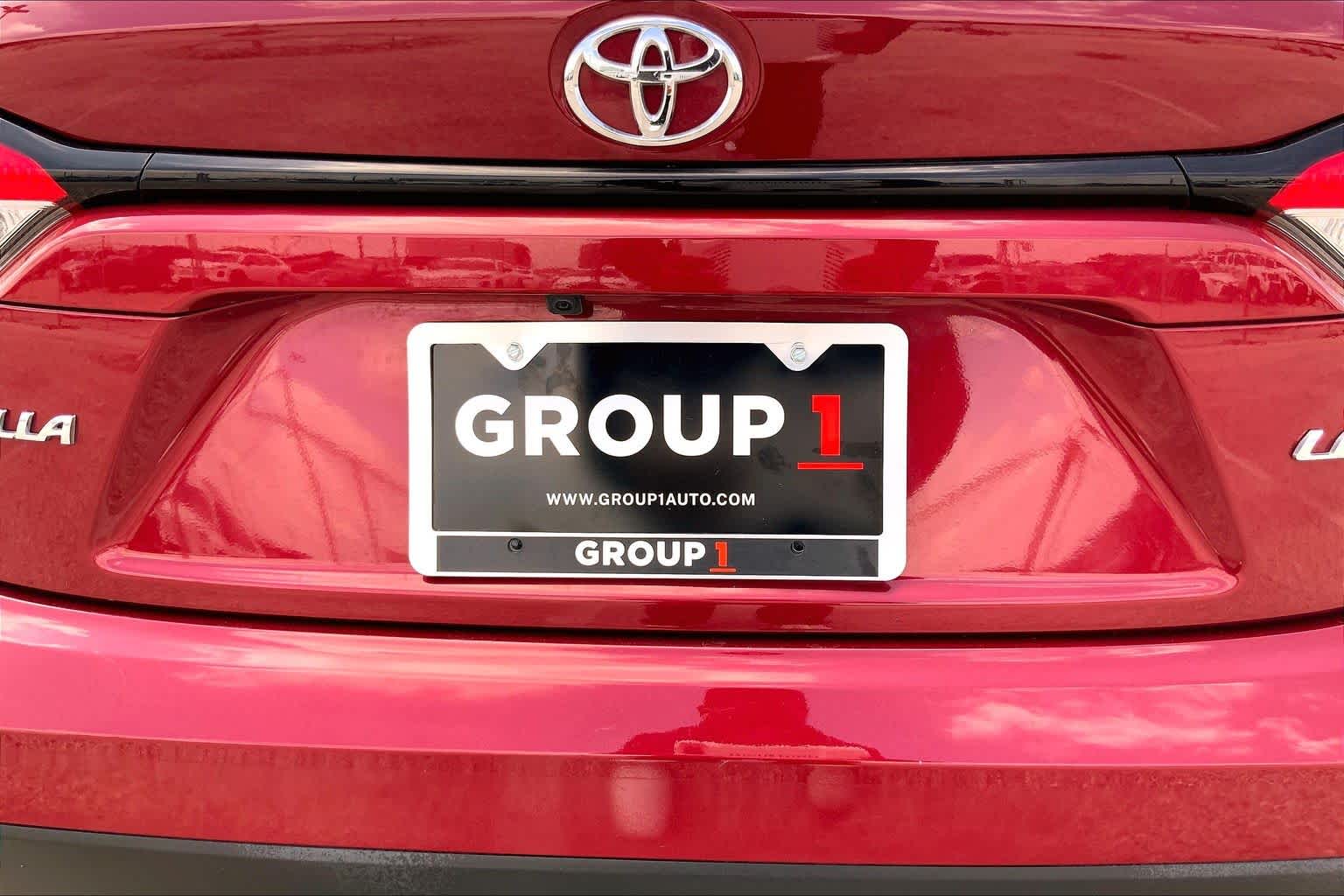 2024 Toyota Corolla LE Ruby Flare Pearl at Group 1 Toyota Southwest