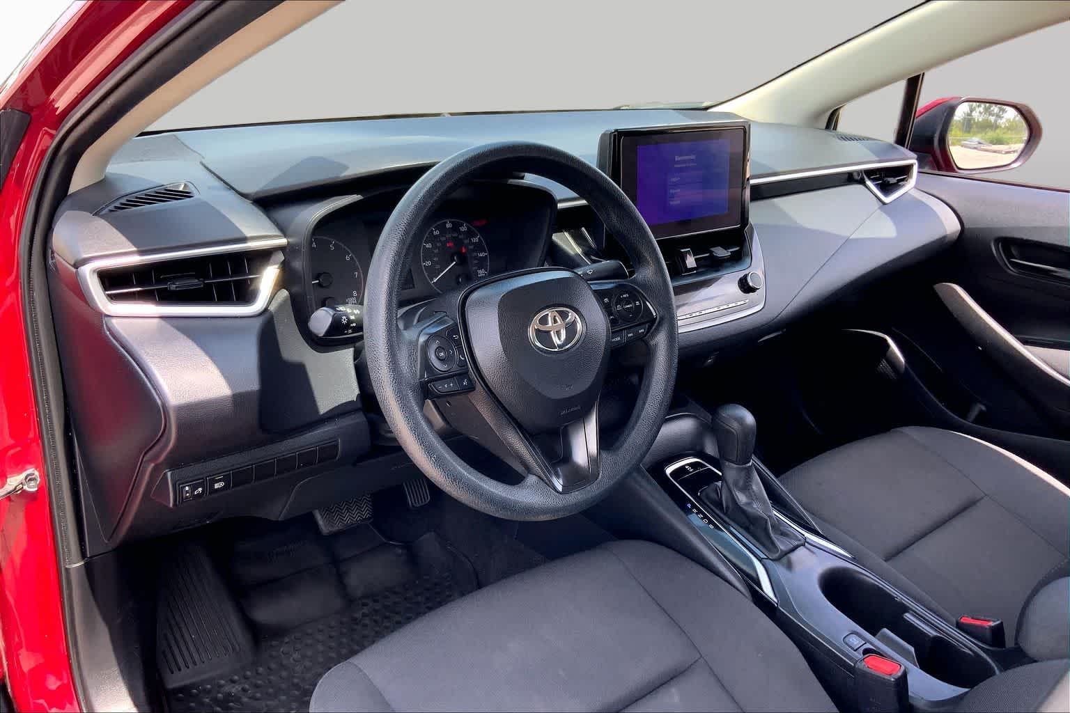 2024 Toyota Corolla LE Ruby Flare Pearl at Group 1 Toyota Southwest