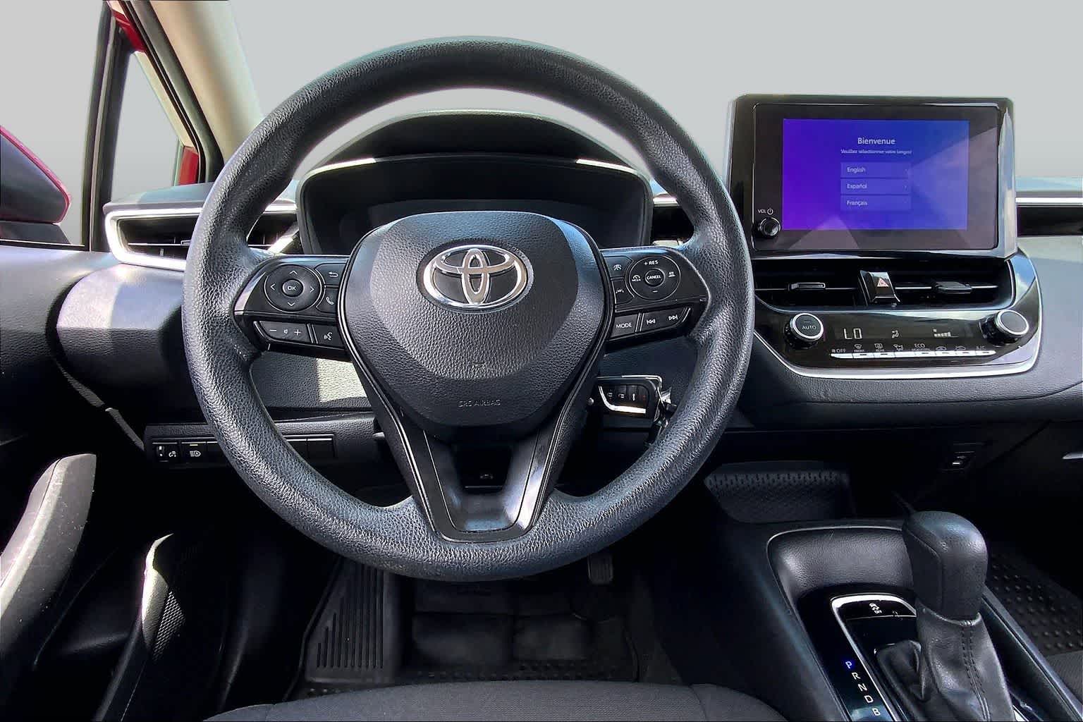 2024 Toyota Corolla LE Ruby Flare Pearl at Group 1 Toyota Southwest