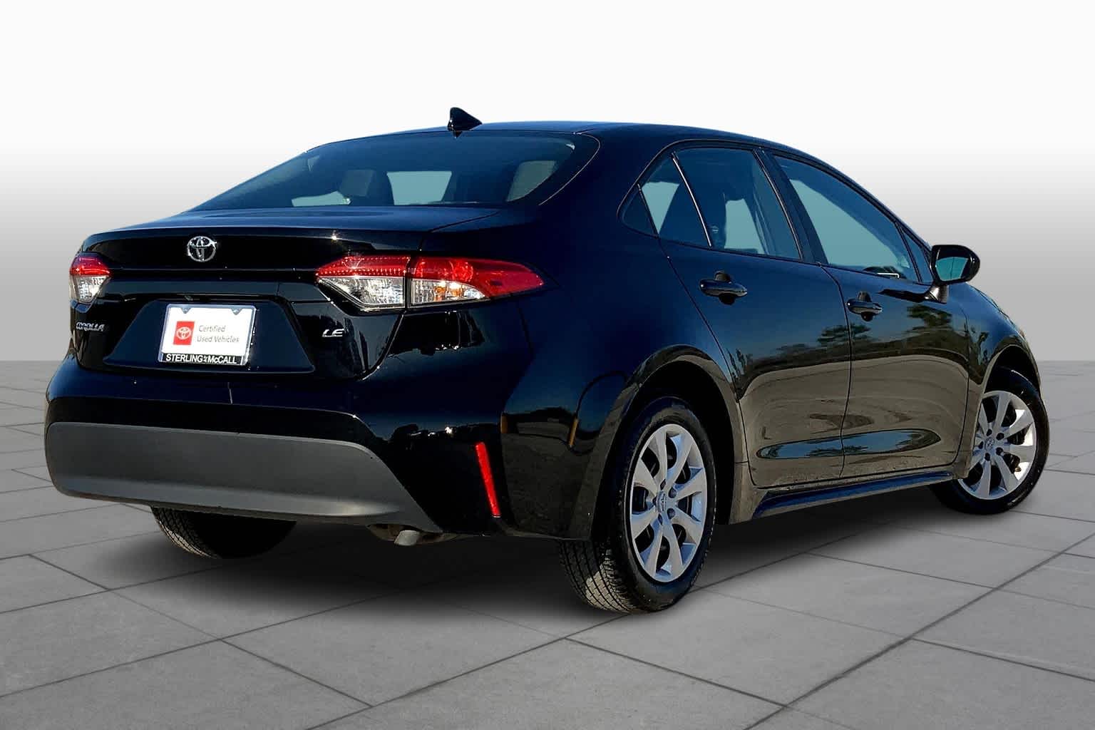 2023 Toyota Corolla LE Midnight Black Metallic at AutoNation Toyota Gulf Fwy