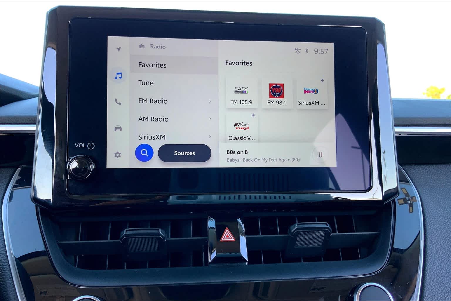2023 Toyota Corolla LE Midnight Black Metallic at AutoNation Toyota Gulf Fwy