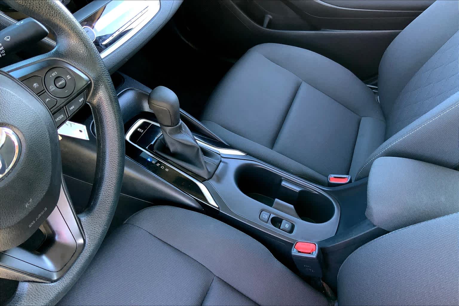 2023 Toyota Corolla LE Midnight Black Metallic at AutoNation Toyota Gulf Fwy