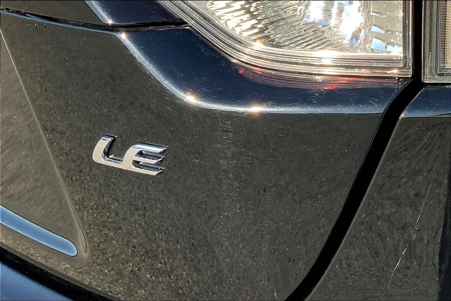 2023 Toyota Corolla LE Midnight Black Metallic at AutoNation Toyota Gulf Fwy