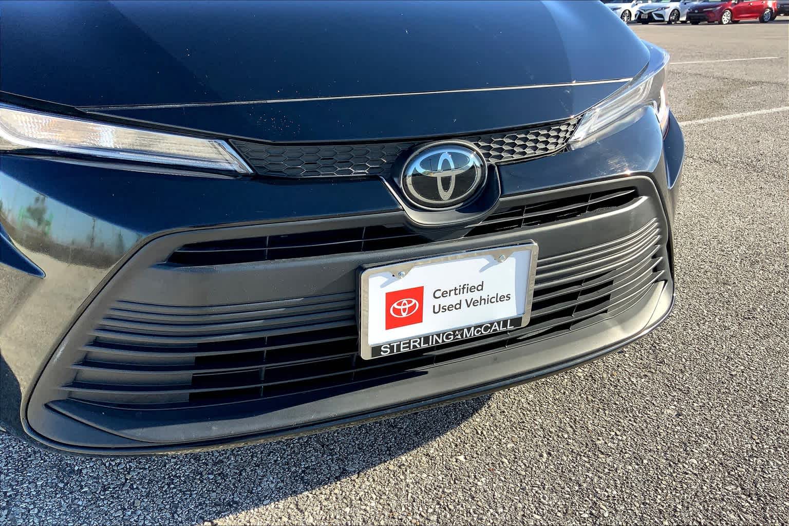 2023 Toyota Corolla LE Midnight Black Metallic at AutoNation Toyota Gulf Fwy