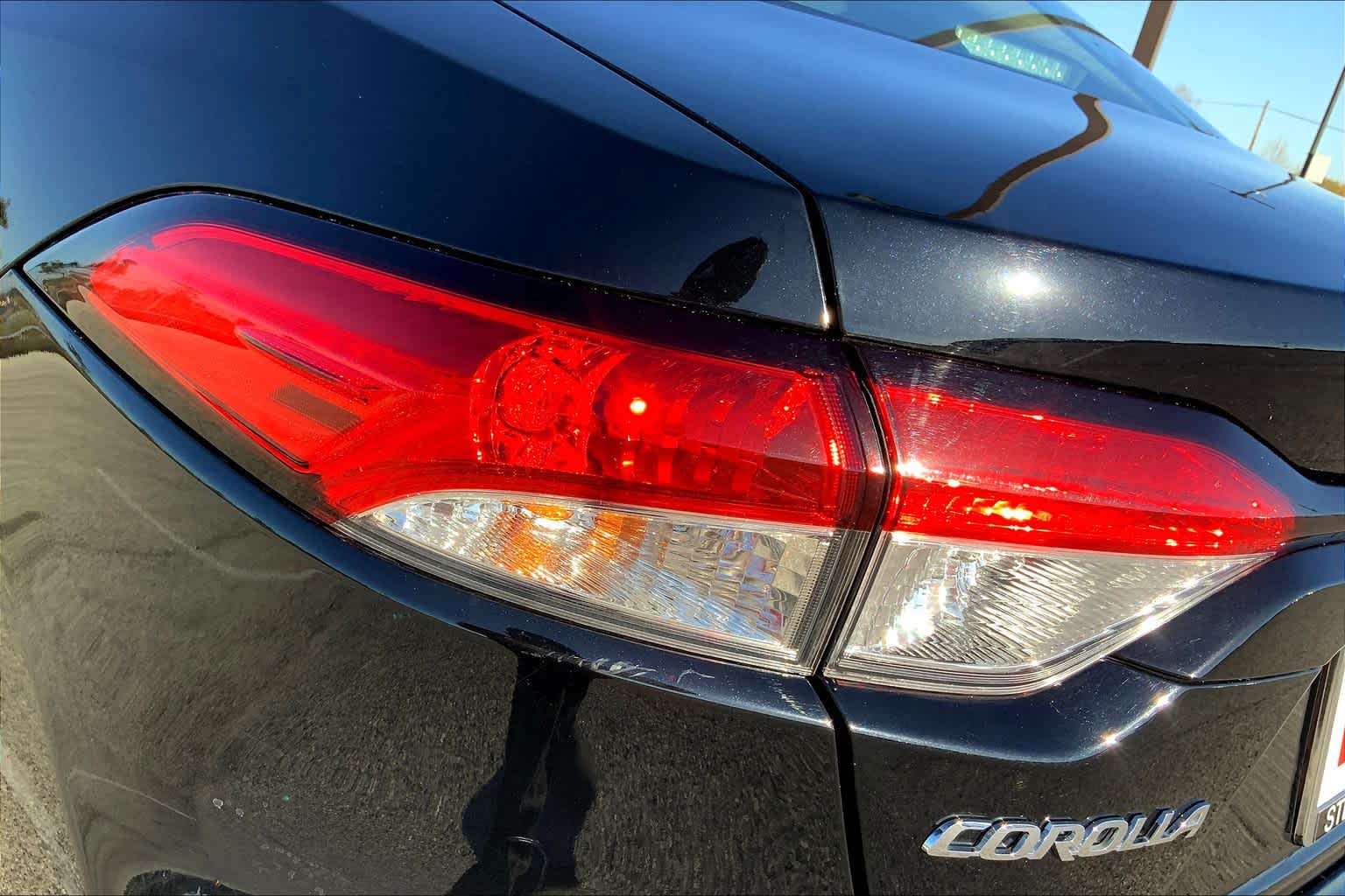 2023 Toyota Corolla LE Midnight Black Metallic at AutoNation Toyota Gulf Fwy