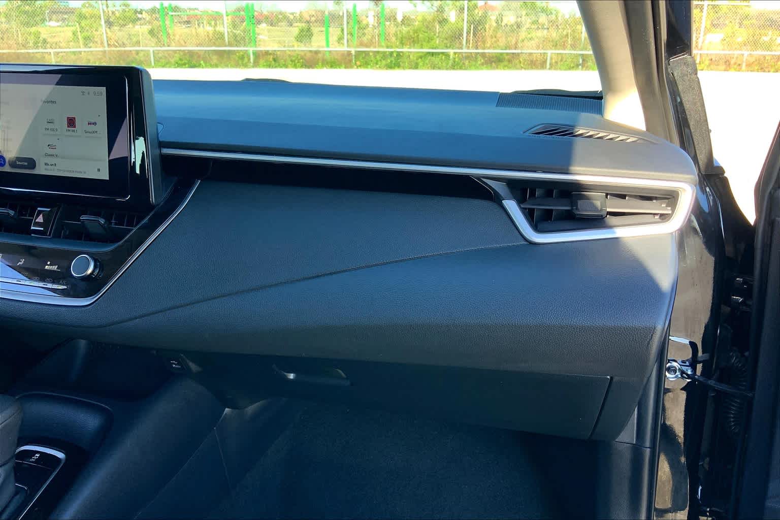 2023 Toyota Corolla LE Midnight Black Metallic at AutoNation Toyota Gulf Fwy