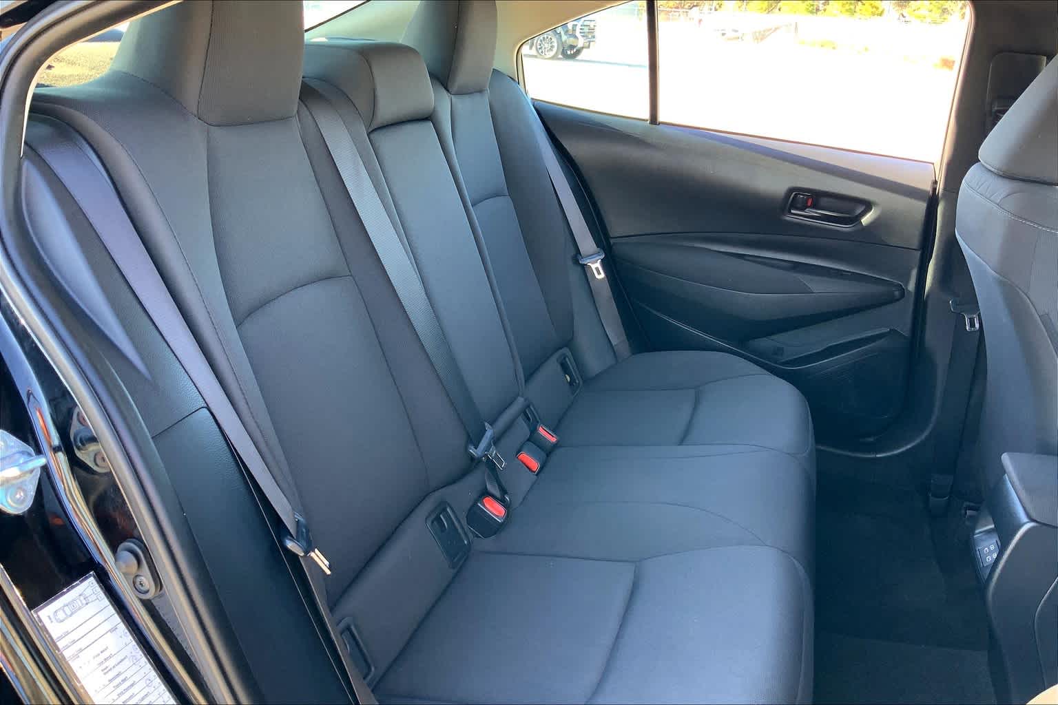 2023 Toyota Corolla LE Midnight Black Metallic at AutoNation Toyota Gulf Fwy