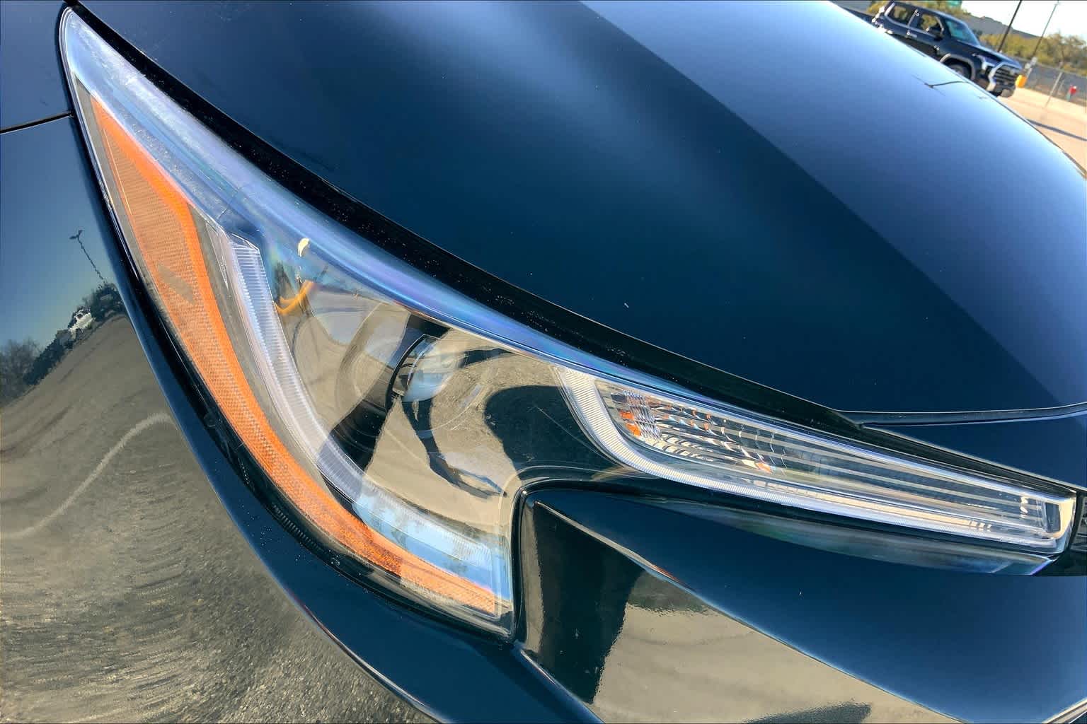 2023 Toyota Corolla LE Midnight Black Metallic at AutoNation Toyota Gulf Fwy