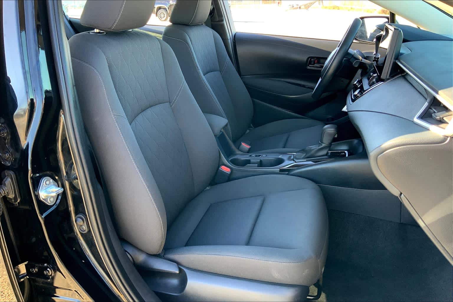 2023 Toyota Corolla LE Midnight Black Metallic at AutoNation Toyota Gulf Fwy
