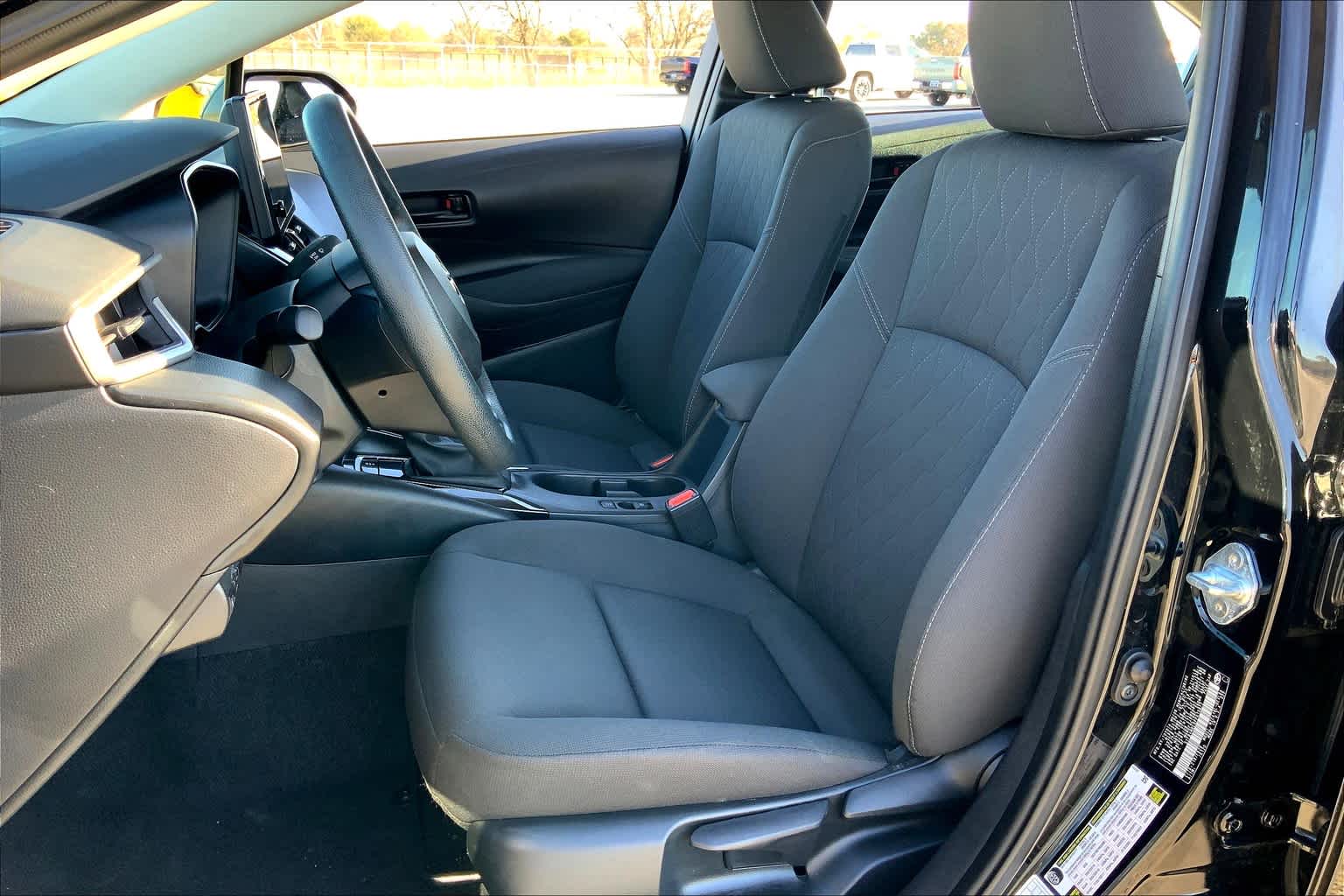 2023 Toyota Corolla LE Midnight Black Metallic at AutoNation Toyota Gulf Fwy