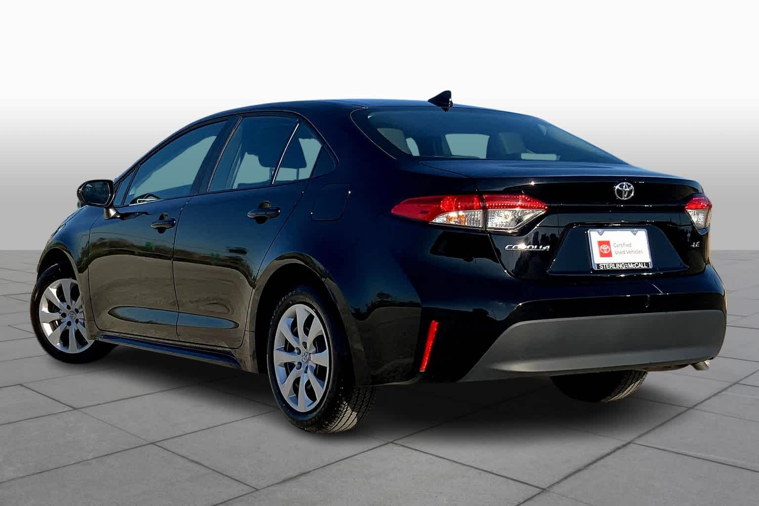 2023 Toyota Corolla LE Midnight Black Metallic at AutoNation Toyota Gulf Fwy