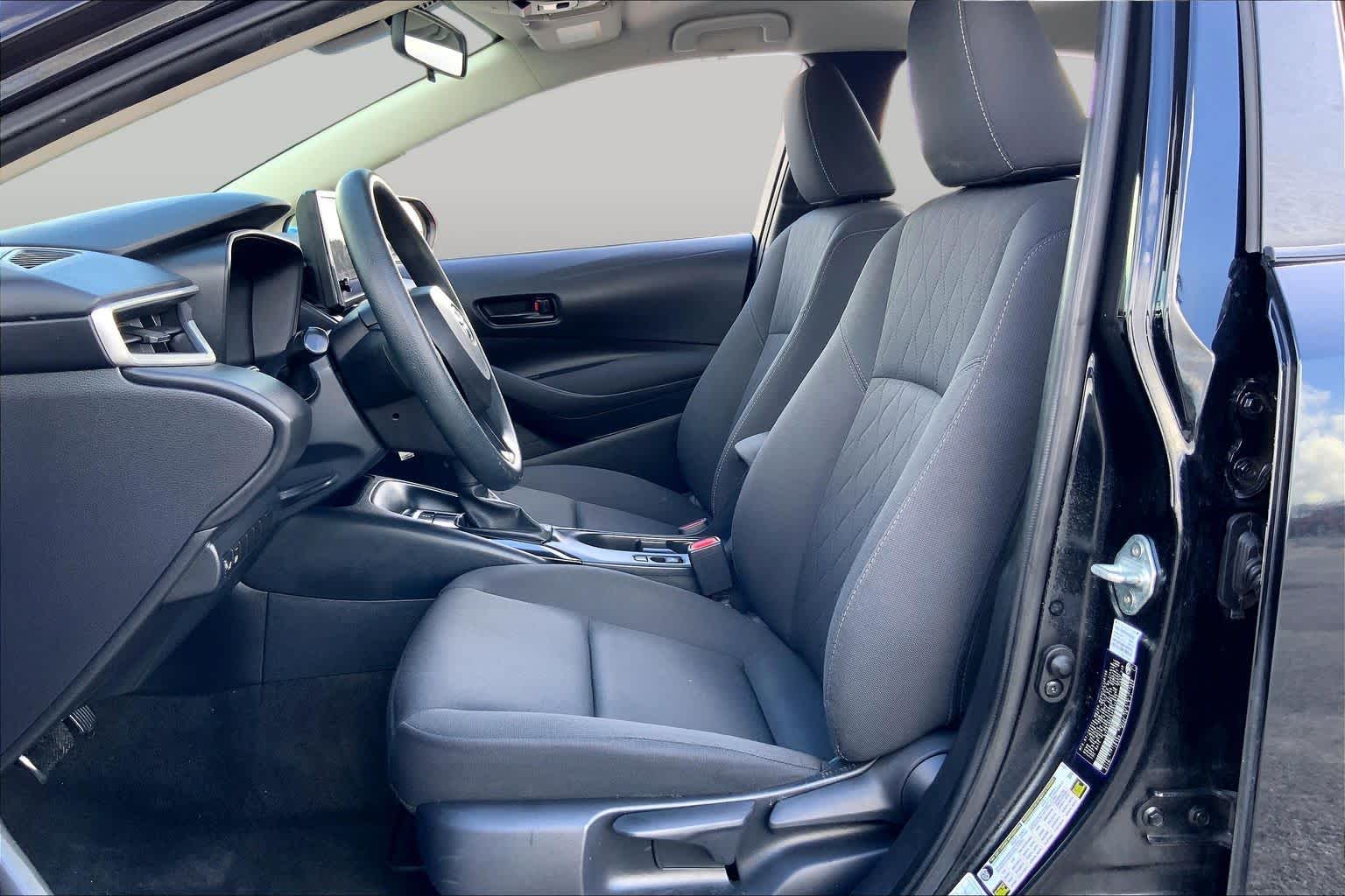 2023 Toyota Corolla LE Midnight Black Metallic at Westside Kia