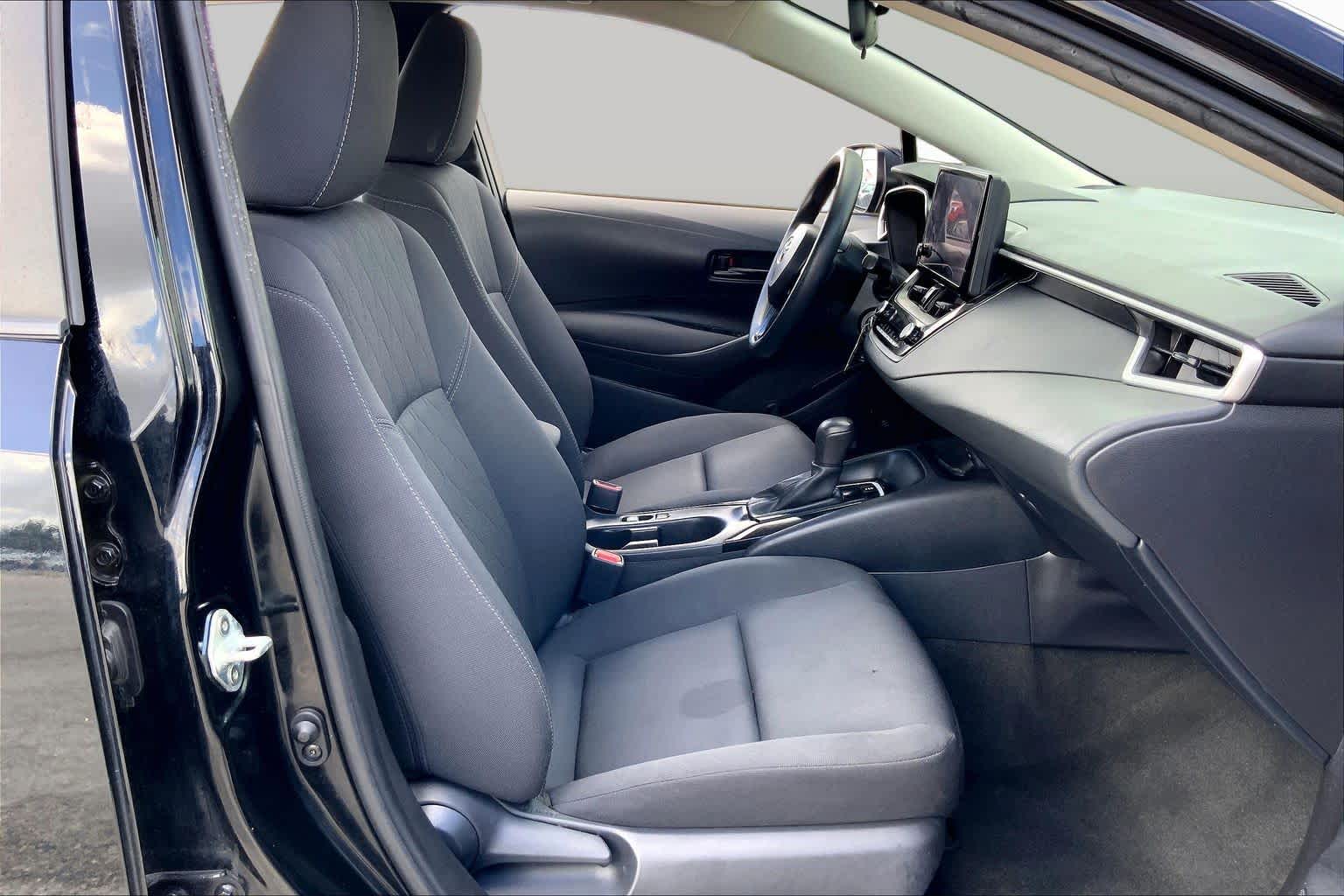 2023 Toyota Corolla LE Midnight Black Metallic at Westside Kia