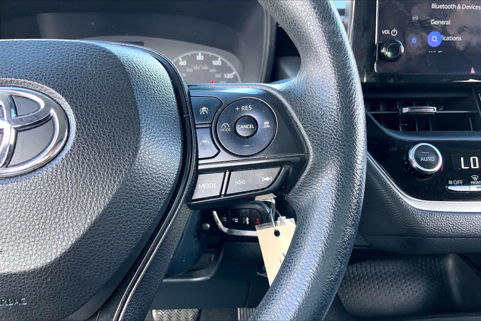 2023 Toyota Corolla LE Midnight Black Metallic at Westside Kia