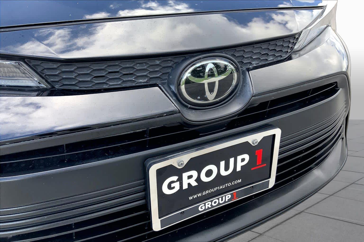 2023 Toyota Corolla LE Midnight Black Metallic at Westside Kia