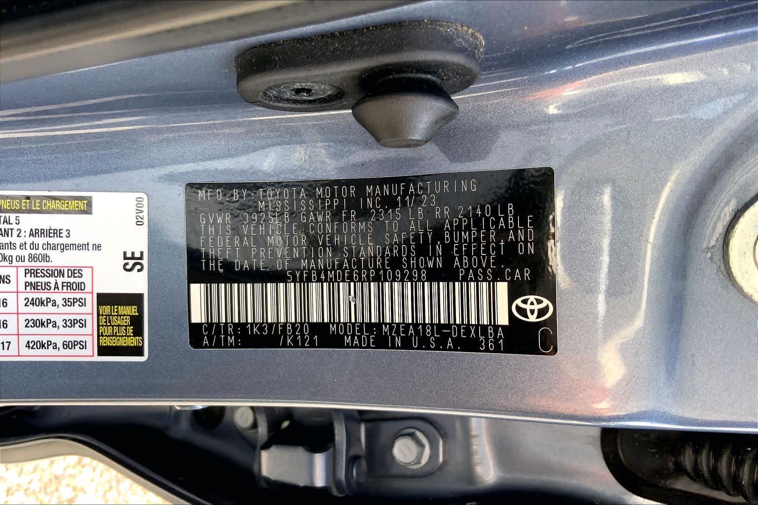 2024 Toyota Corolla photo 36 of 36