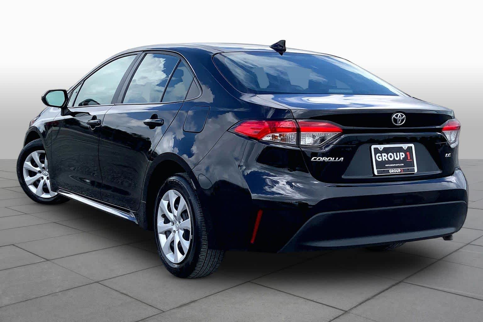 2024 Toyota Corolla LE Midnight Black Metallic at Group 1 Toyota Southwest