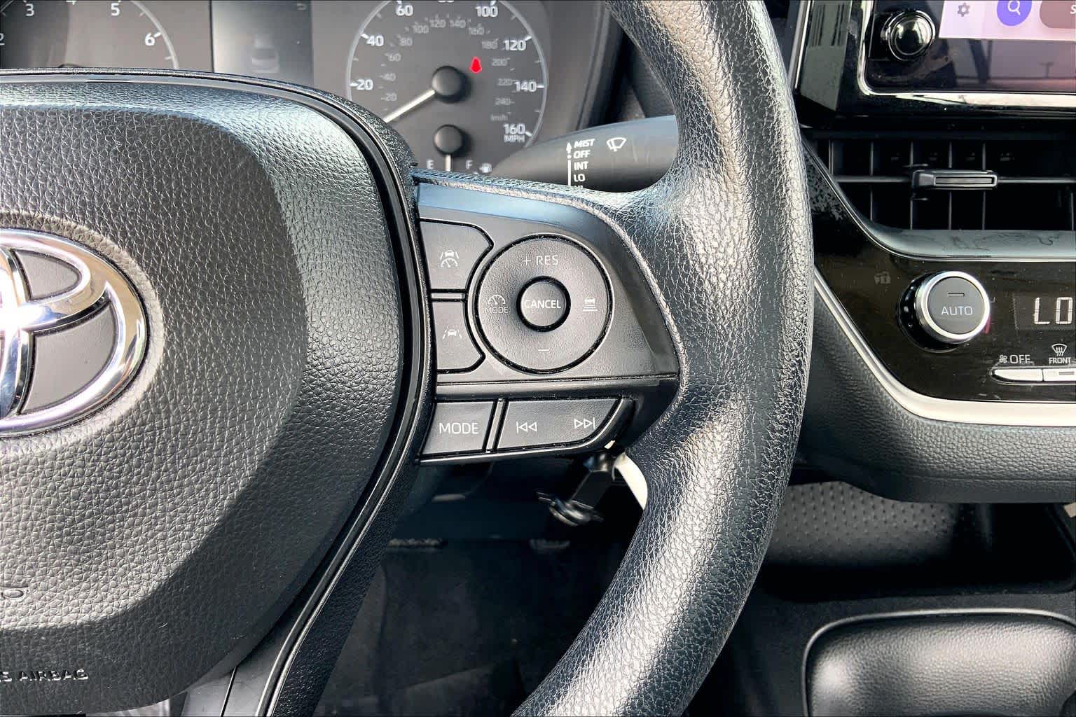 2024 Toyota Corolla LE Midnight Black Metallic at Group 1 Toyota Southwest