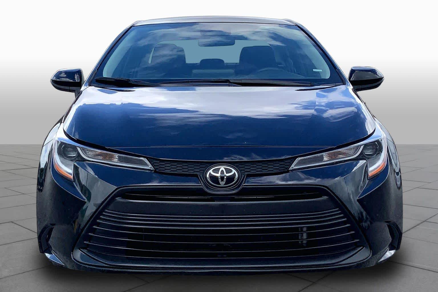 2024 Toyota Corolla LE Midnight Black Metallic at Group 1 Toyota Southwest