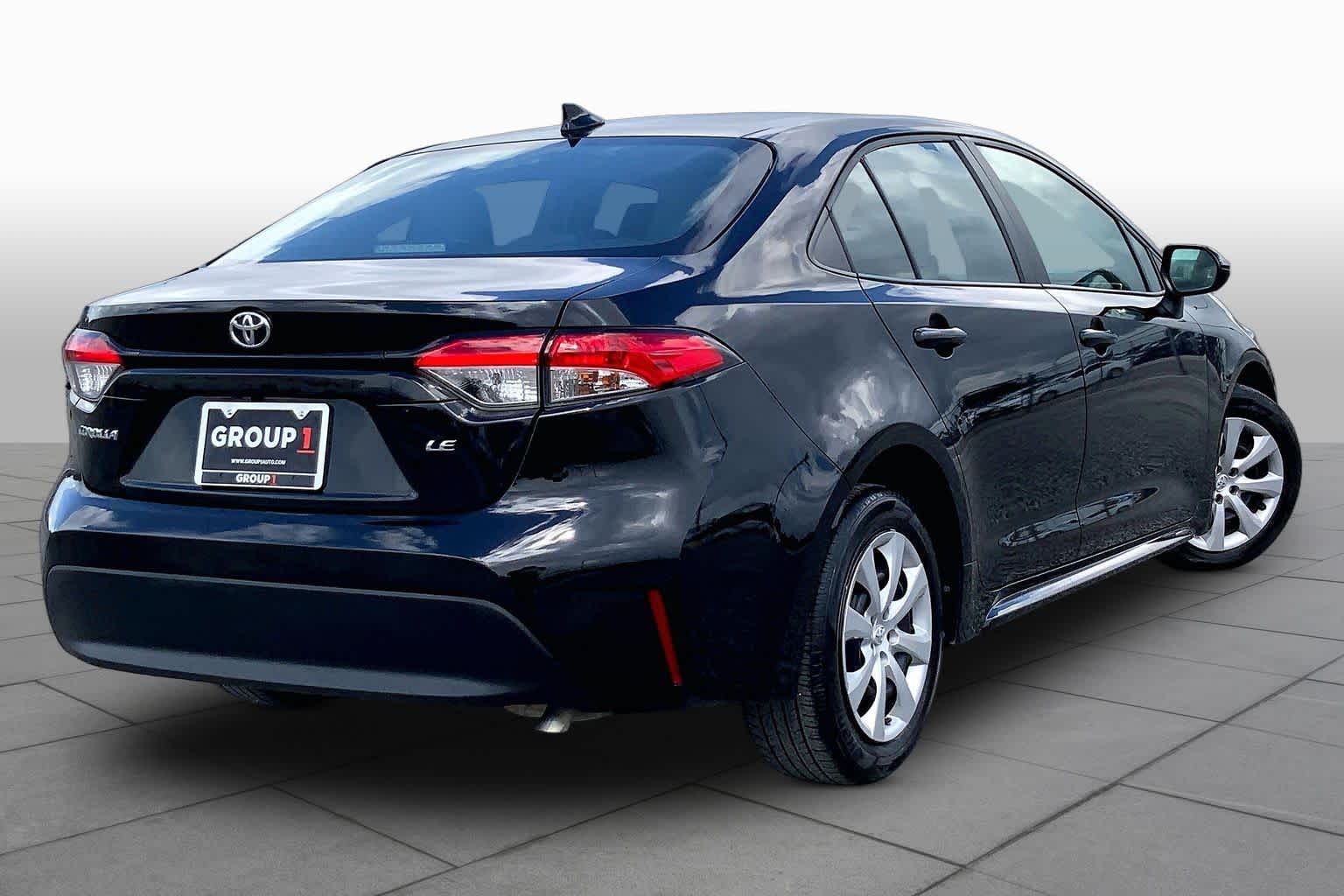 2024 Toyota Corolla LE Midnight Black Metallic at Group 1 Toyota Southwest