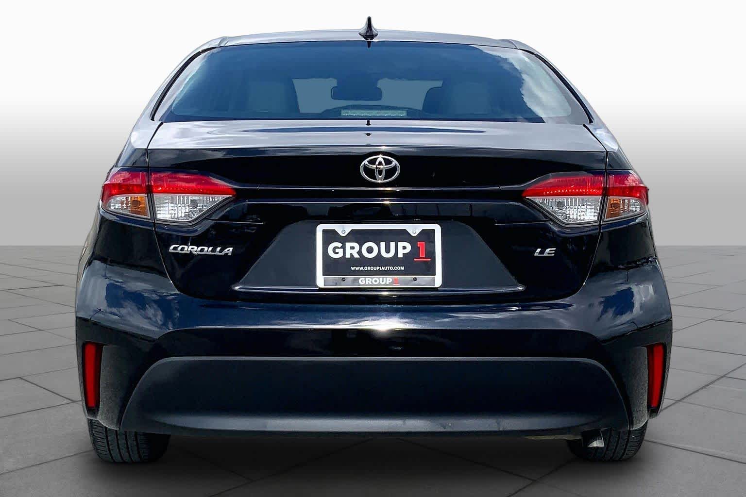2024 Toyota Corolla LE Midnight Black Metallic at Group 1 Toyota Southwest