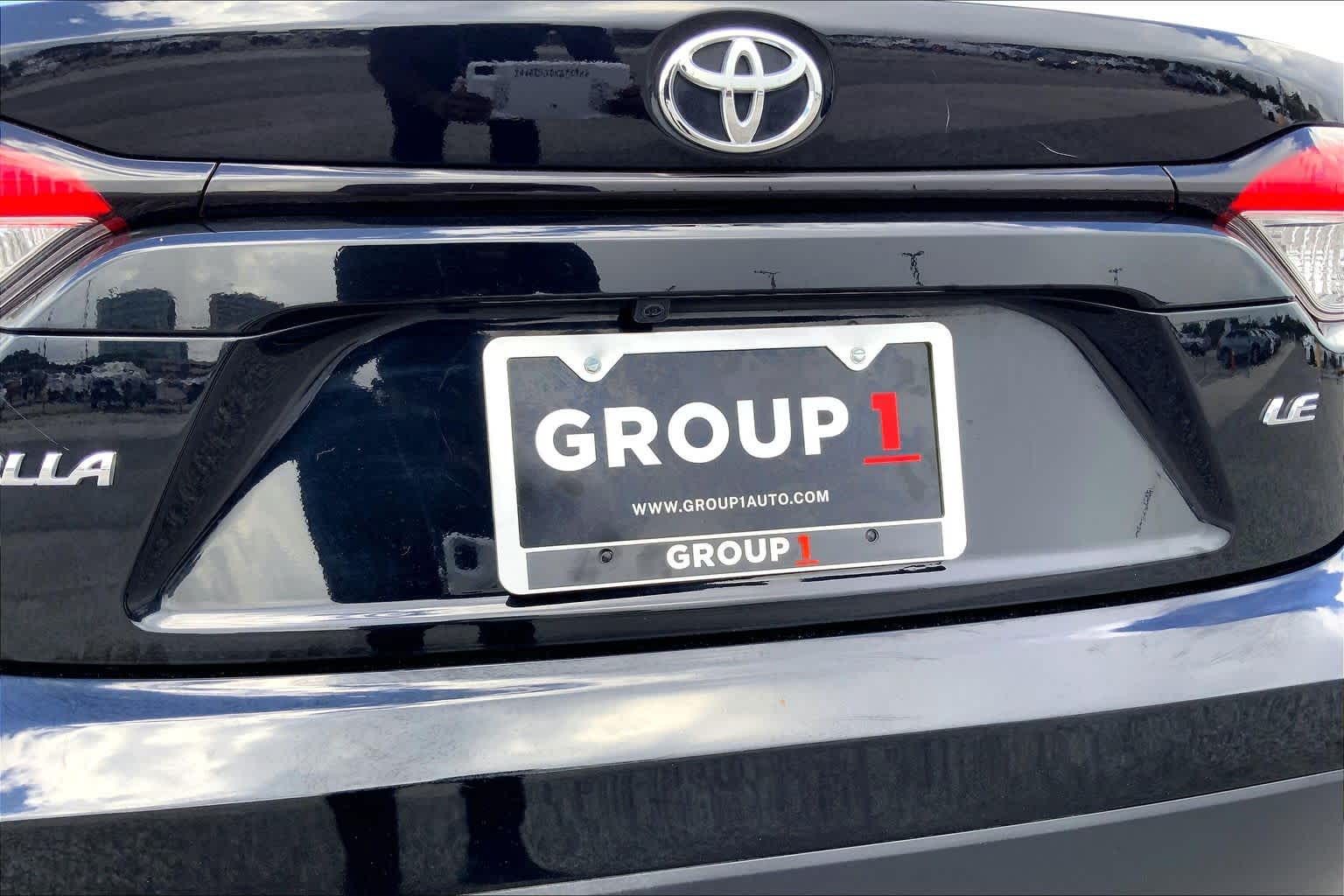 2024 Toyota Corolla LE Midnight Black Metallic at Group 1 Toyota Southwest
