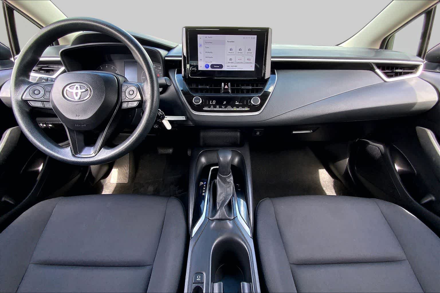 2024 Toyota Corolla LE Midnight Black Metallic at Group 1 Toyota Southwest