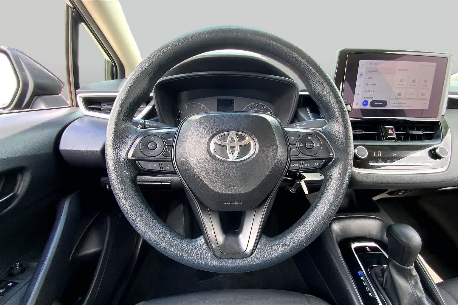 2024 Toyota Corolla LE Midnight Black Metallic at Group 1 Toyota Southwest
