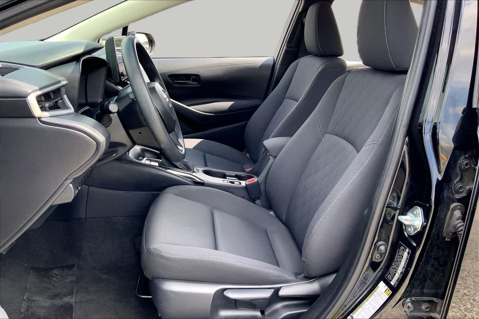 2024 Toyota Corolla LE Midnight Black Metallic at Group 1 Toyota Southwest