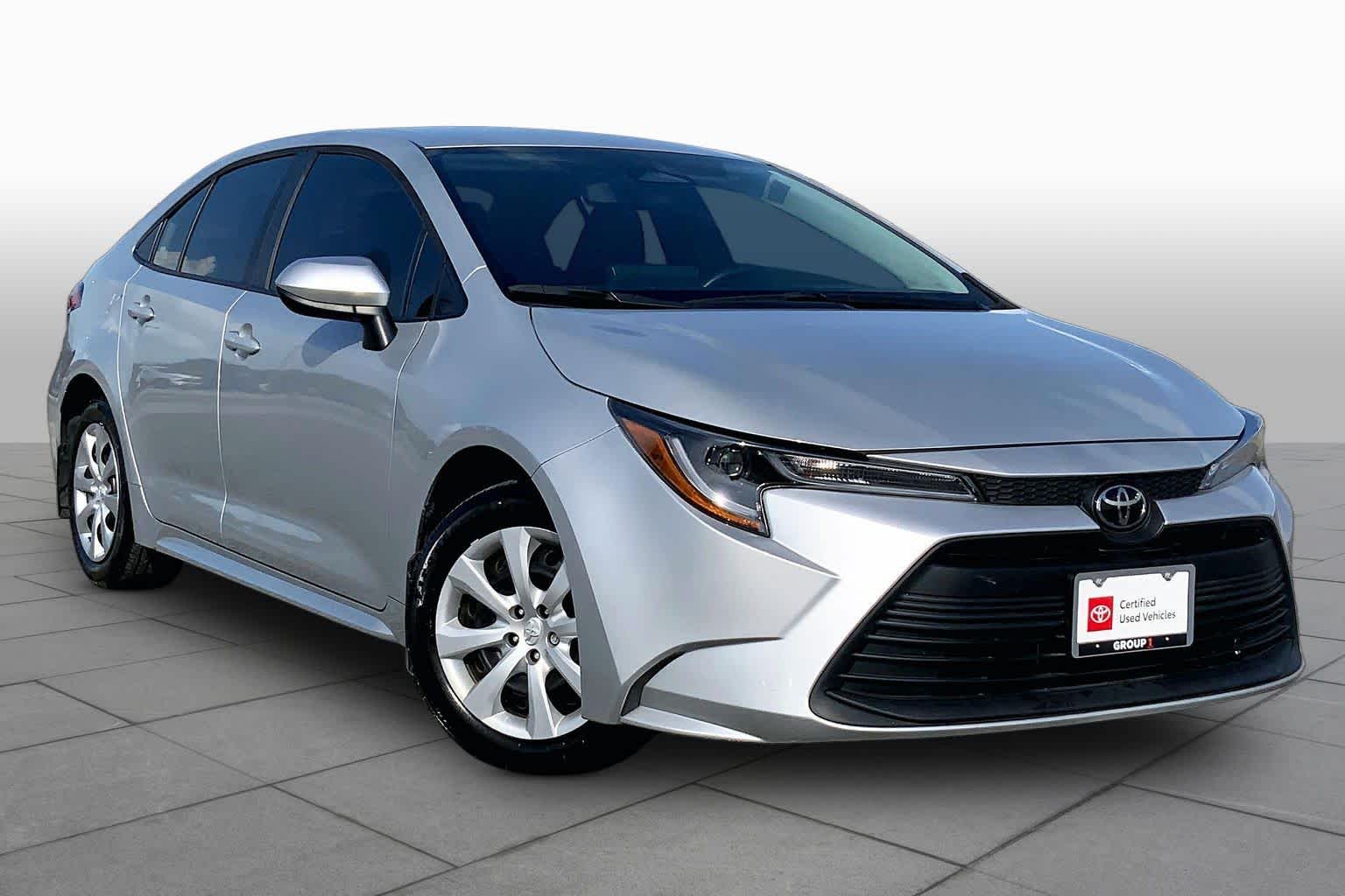 2024 Toyota Corolla LE Classic Silver Metallic at HGreg Houston