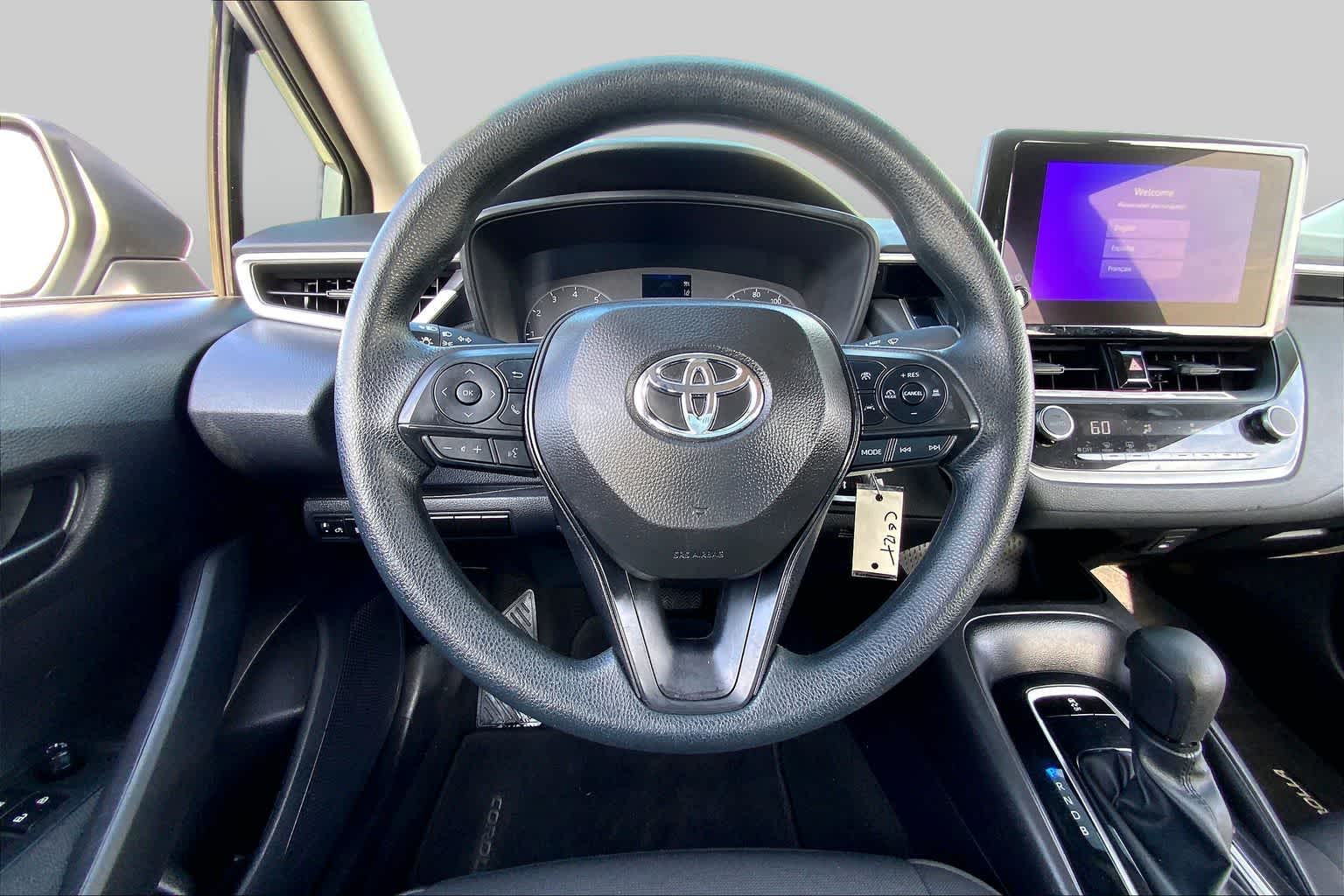2024 Toyota Corolla LE Classic Silver Metallic at HGreg Houston