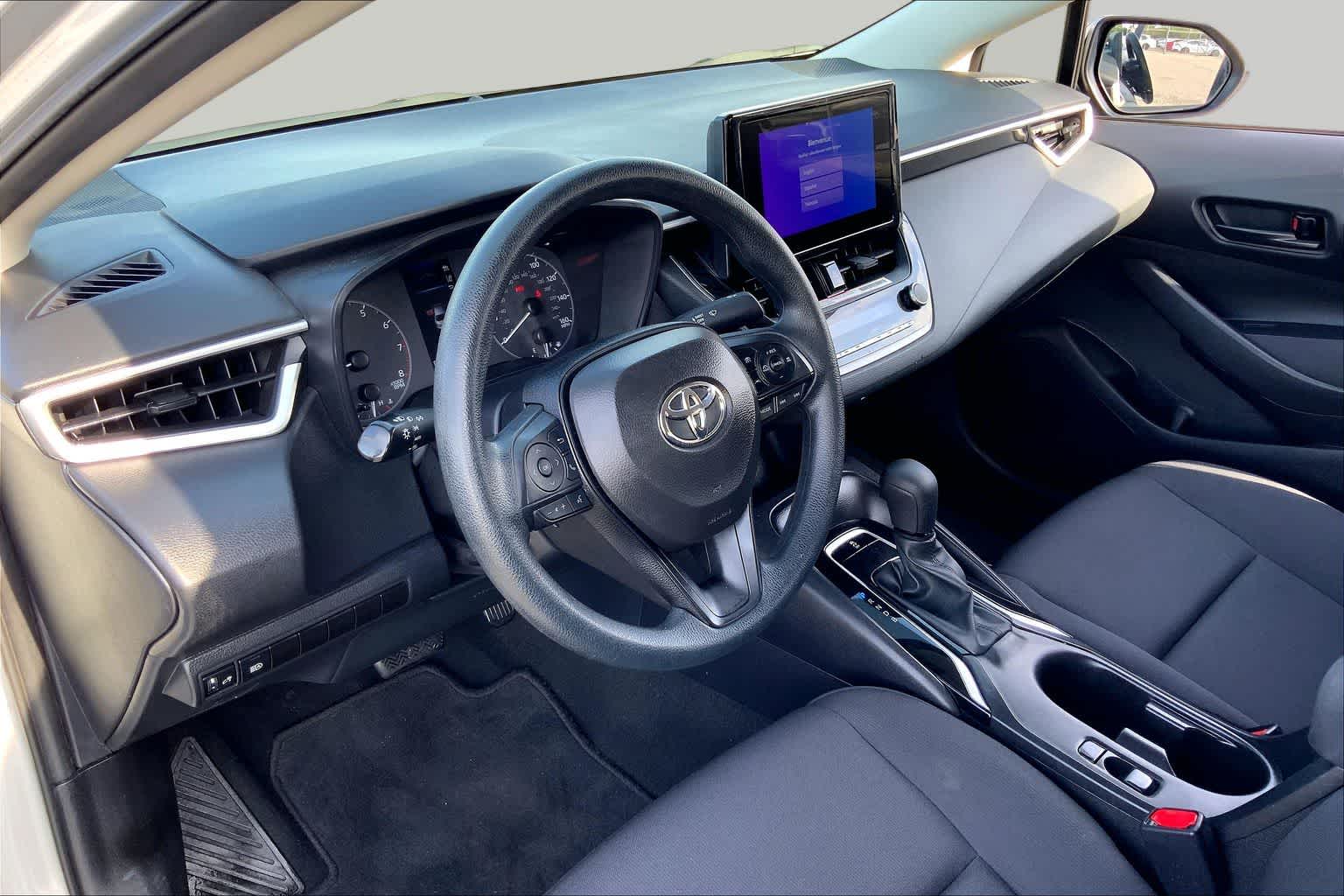 2024 Toyota Corolla LE Classic Silver Metallic at HGreg Houston