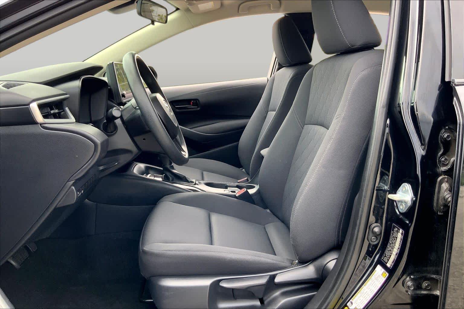 2024 Toyota Corolla LE Midnight Black Metallic at Group 1 Toyota Southwest