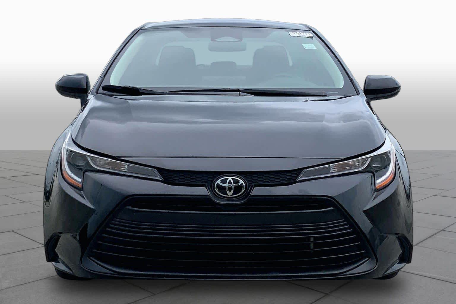 2024 Toyota Corolla LE Midnight Black Metallic at Group 1 Toyota Southwest