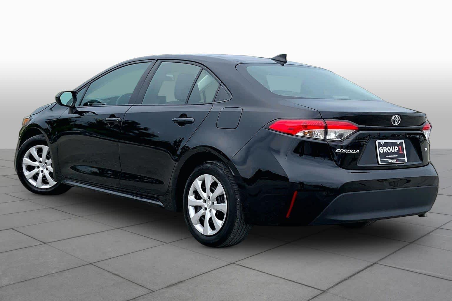 2024 Toyota Corolla LE Midnight Black Metallic at Group 1 Toyota Southwest