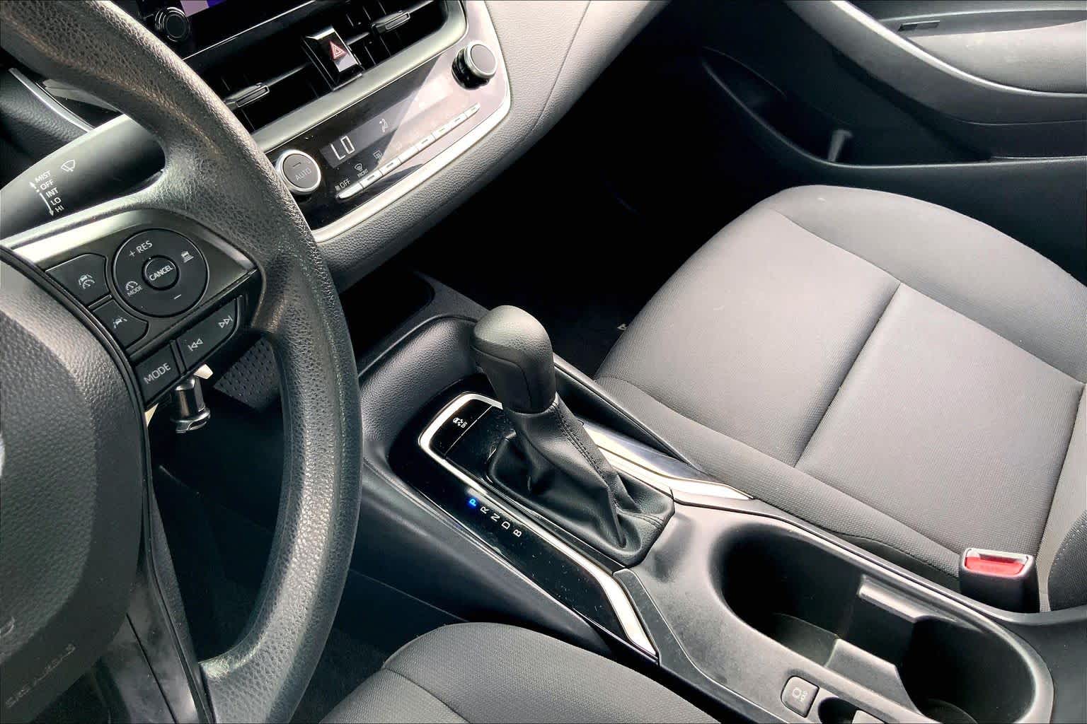 2024 Toyota Corolla LE Midnight Black Metallic at Group 1 Toyota Southwest