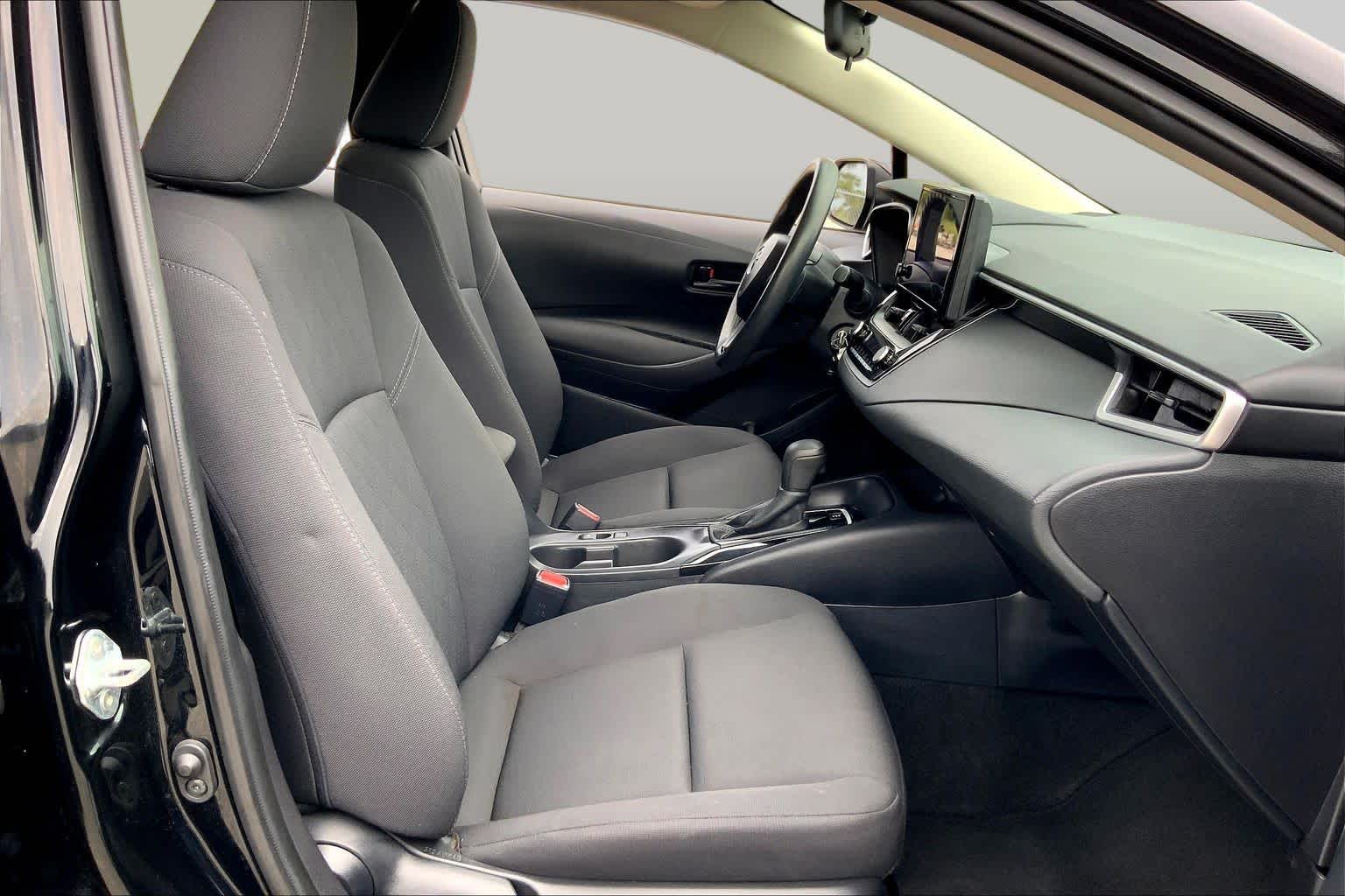 2024 Toyota Corolla LE Midnight Black Metallic at Group 1 Toyota Southwest