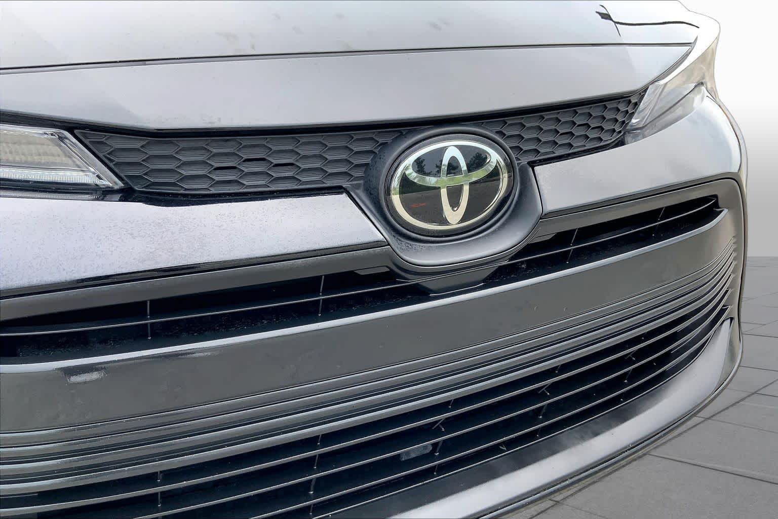 2024 Toyota Corolla LE Midnight Black Metallic at Group 1 Toyota Southwest