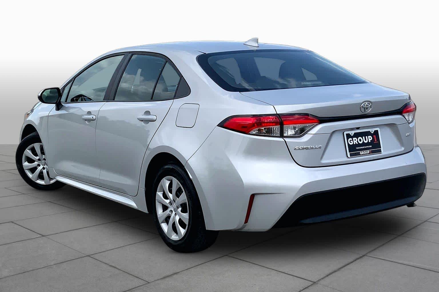 2024 Toyota Corolla LE Classic Silver Metallic at Group 1 Toyota Southwest