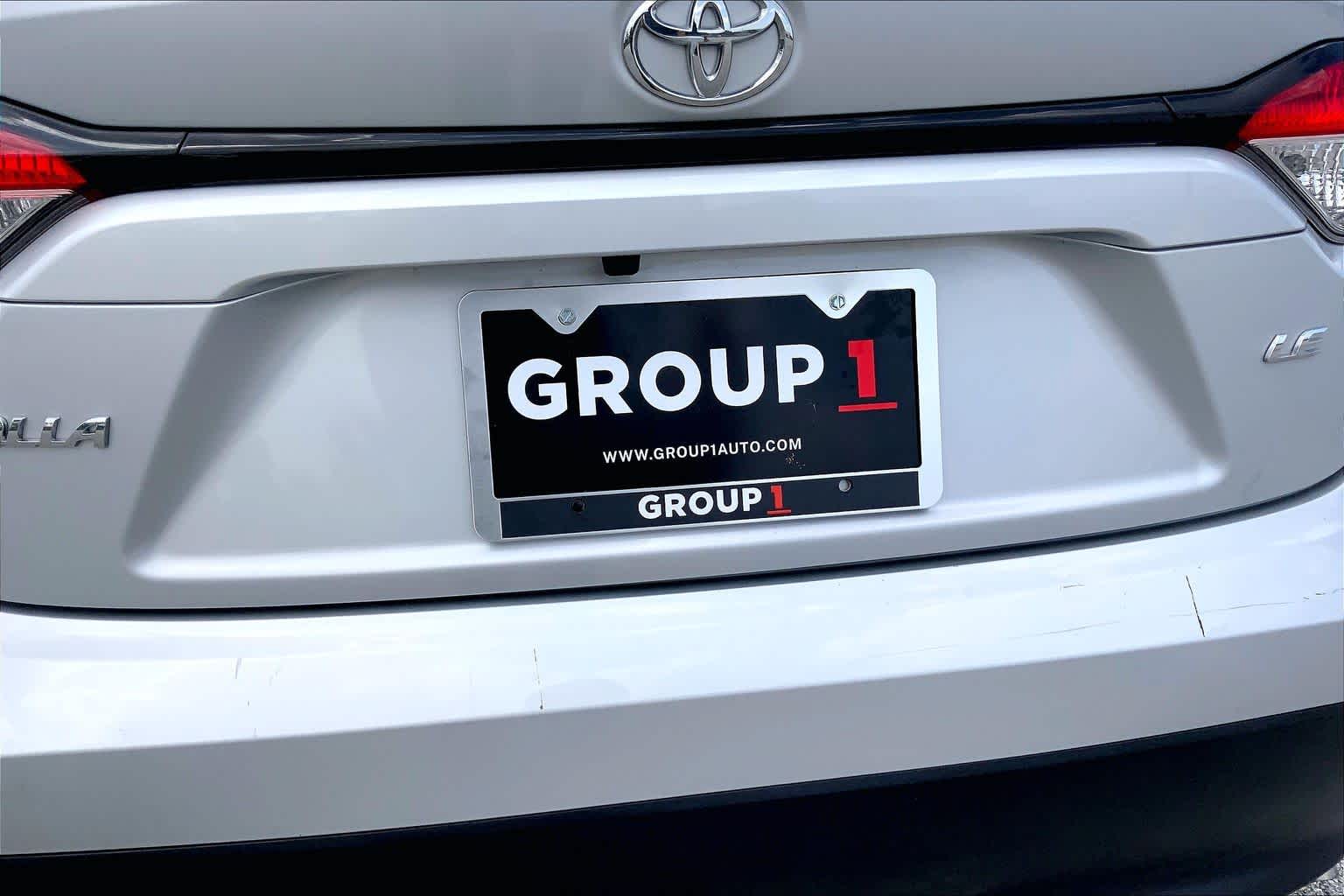 2024 Toyota Corolla LE Classic Silver Metallic at Group 1 Toyota Southwest