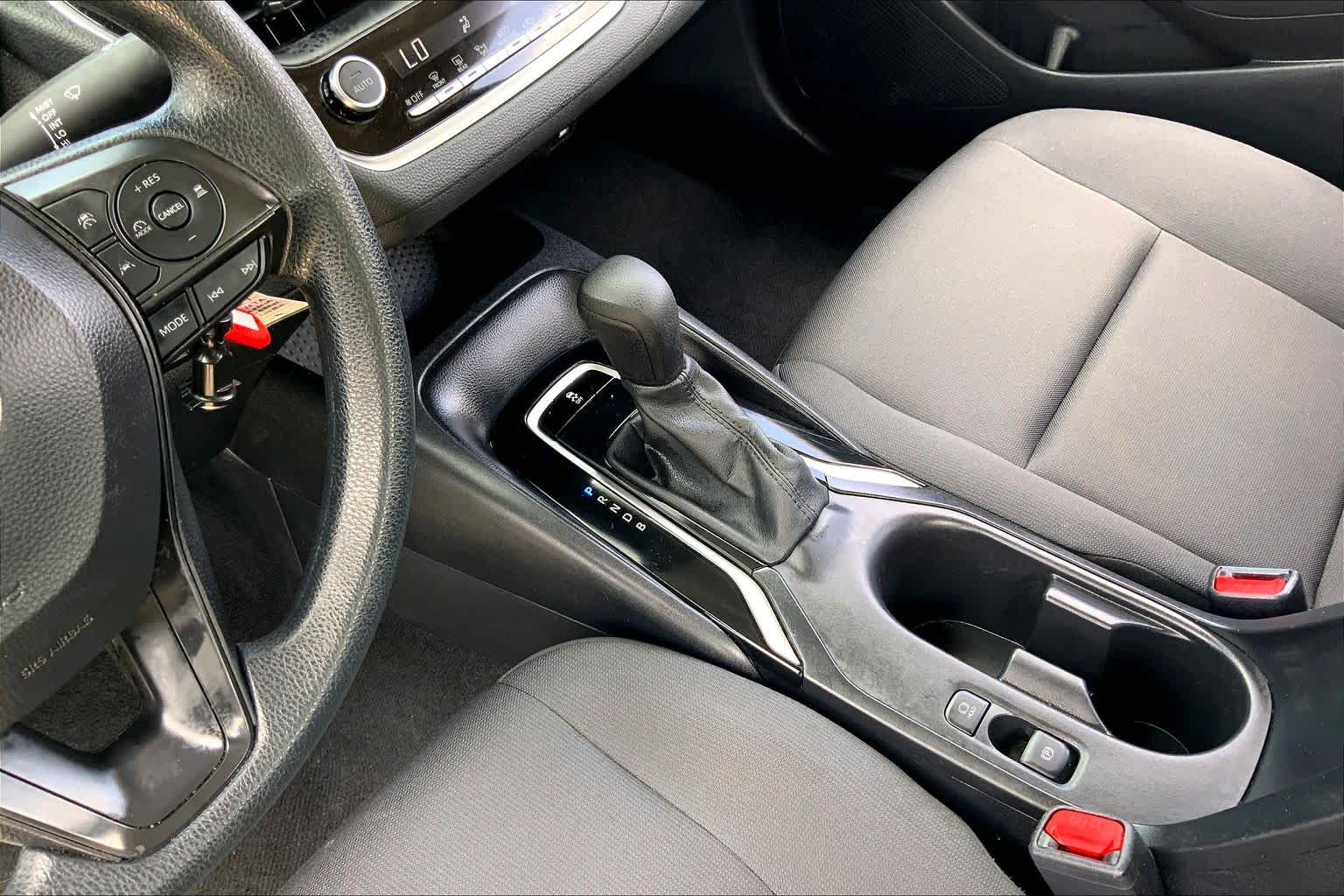 2024 Toyota Corolla LE Classic Silver Metallic at Group 1 Toyota Southwest