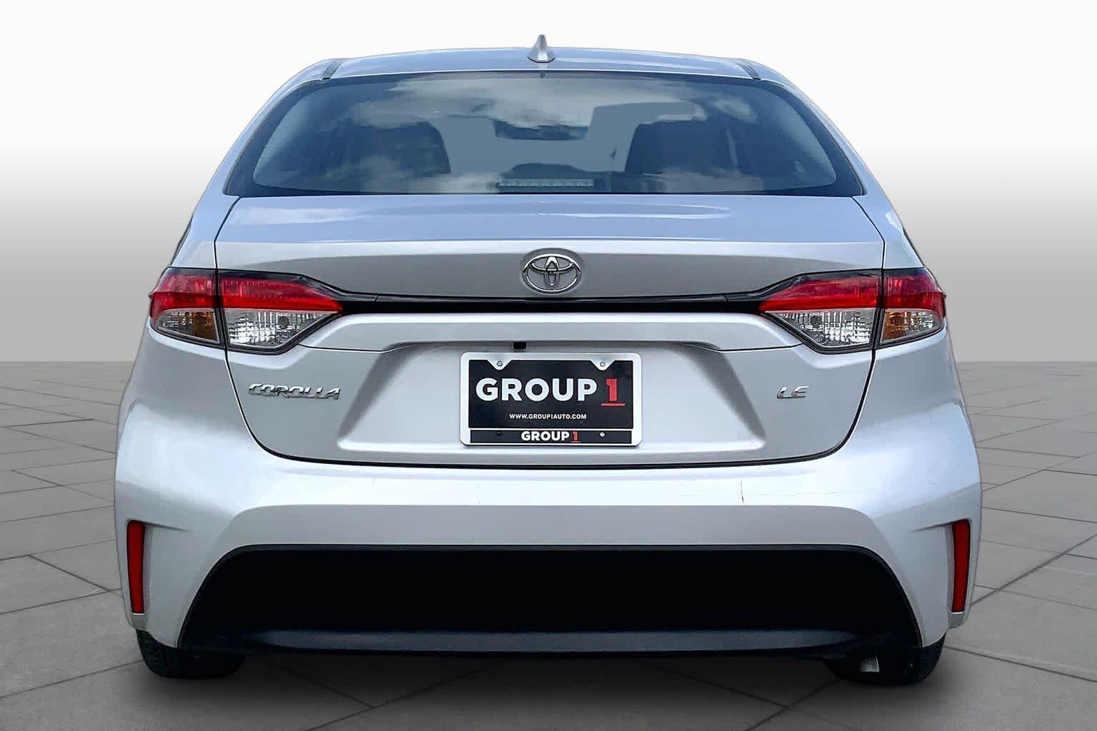 2024 Toyota Corolla LE Classic Silver Metallic at Group 1 Toyota Southwest