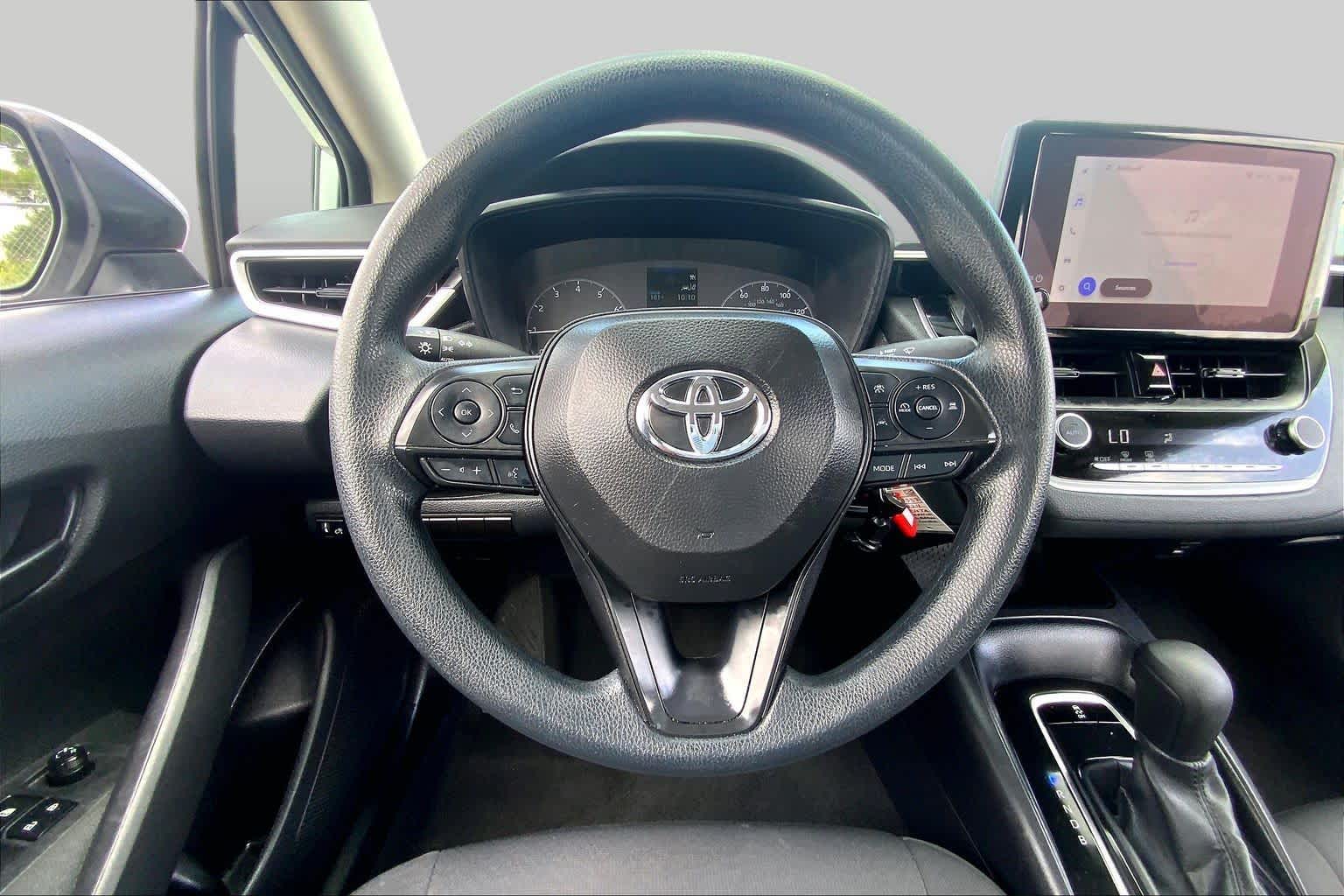 2024 Toyota Corolla LE Classic Silver Metallic at Group 1 Toyota Southwest
